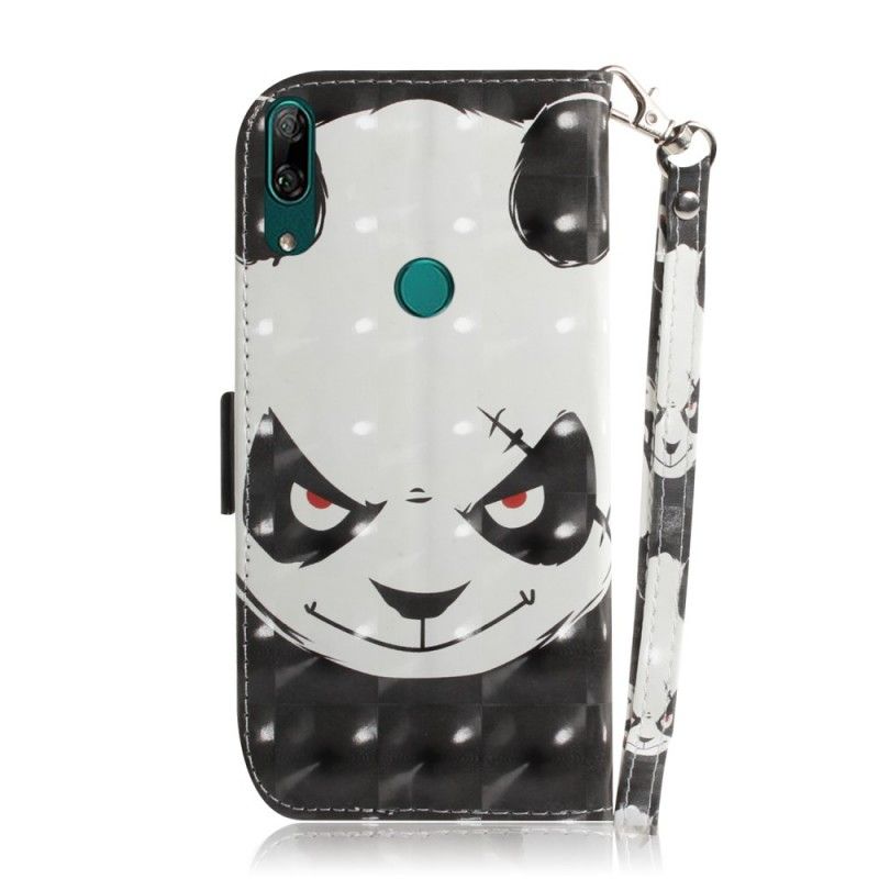Bescherming Hoesje Huawei P Smart Z Telefoonhoesje Boze Panda Met String