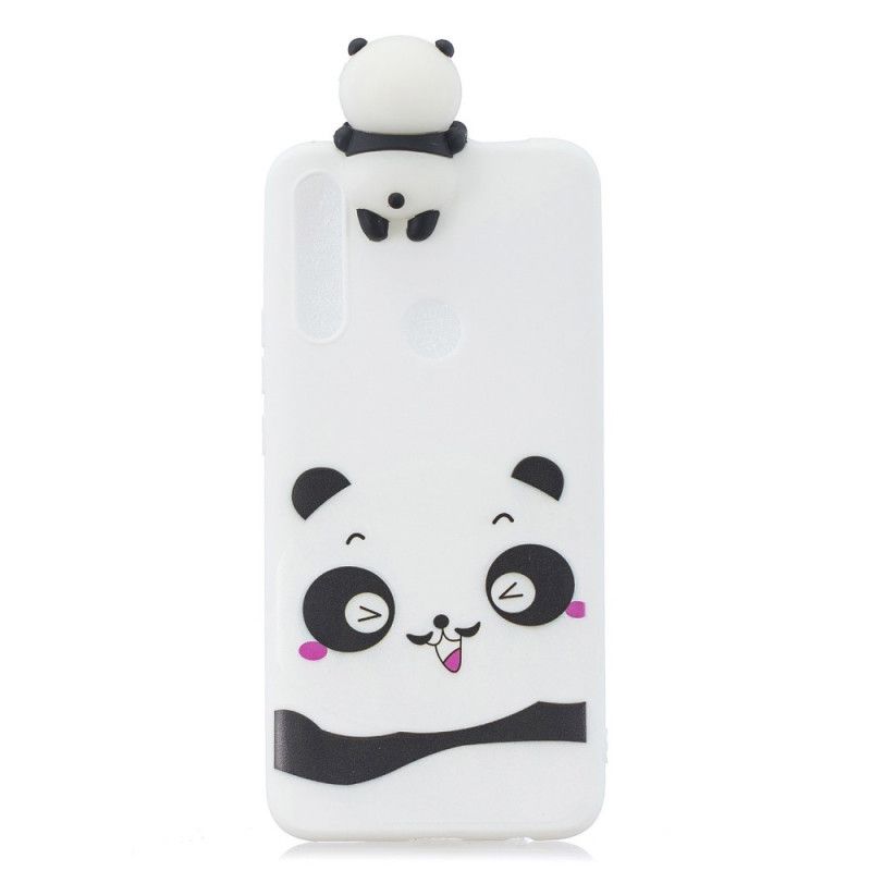 Hoesje voor Huawei P Smart Z Wit Zwart Geneviève De 3D Panda