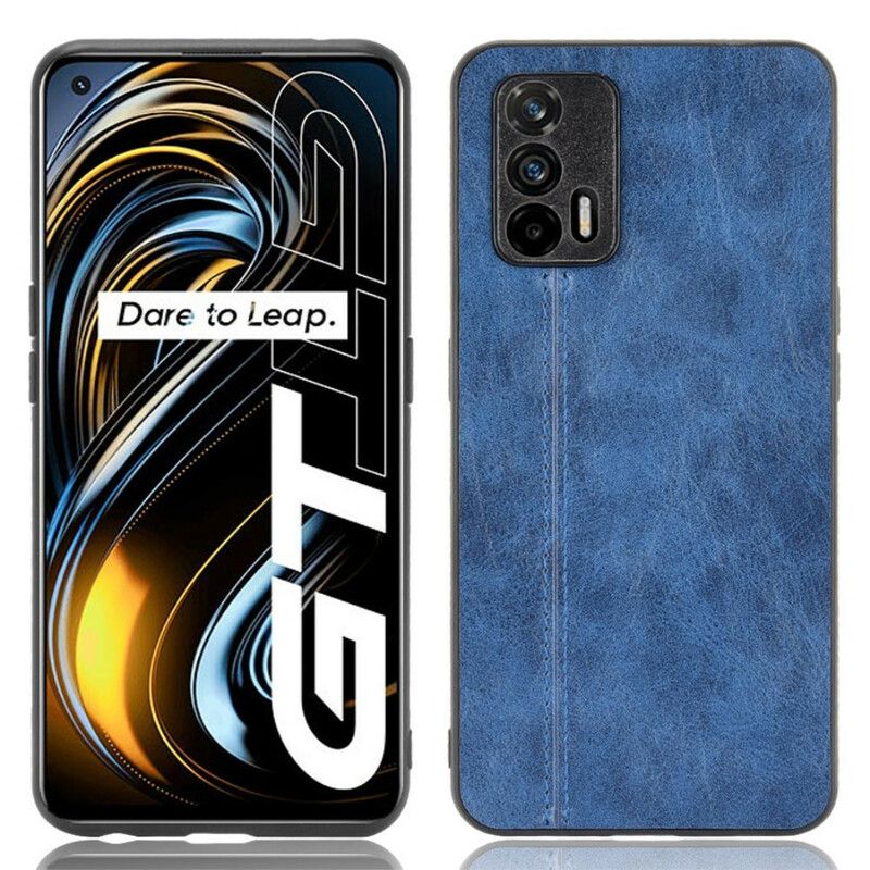 Hoesje Realme Gt 5g Stijl Lederen Stiksels