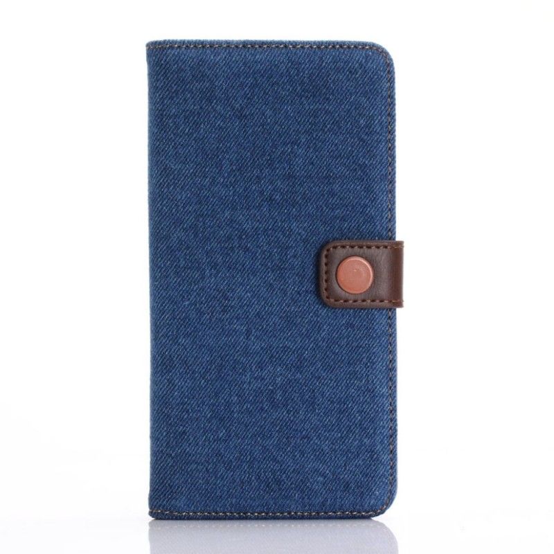 Cover Folio-hoesje iPhone 7 Plus / 8 Plus Marineblauw Telefoonhoesje Tweekleurige Jeans