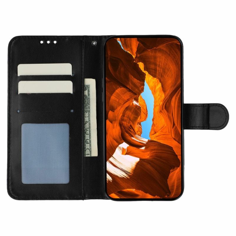 Flip Case Leren Oppo Reno 14 Pro 5g Effen