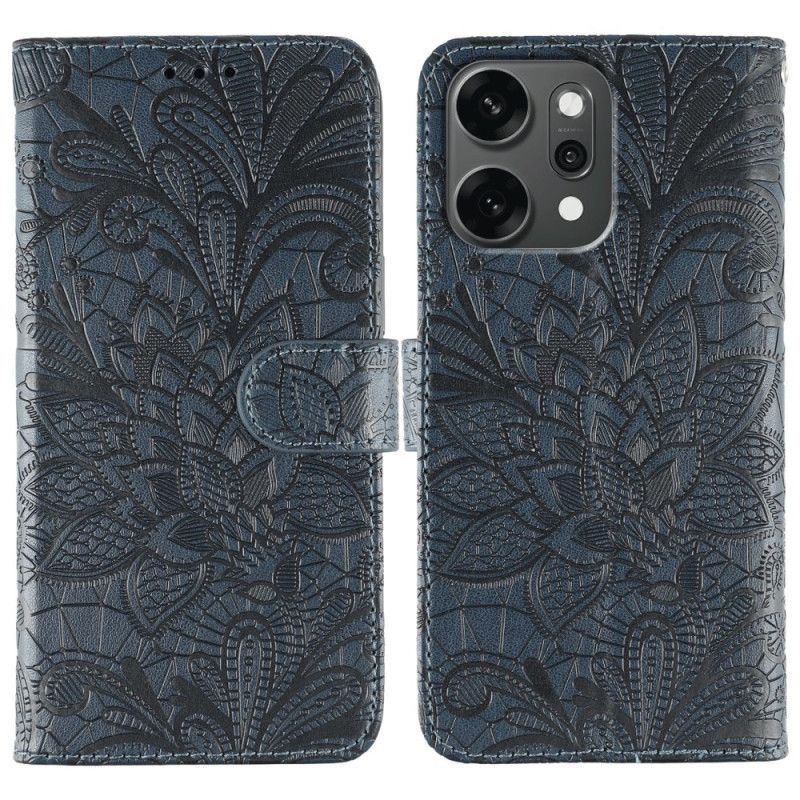 Flip Case Leren Oppo Reno 14 Pro 5g Mandala-ontwerp