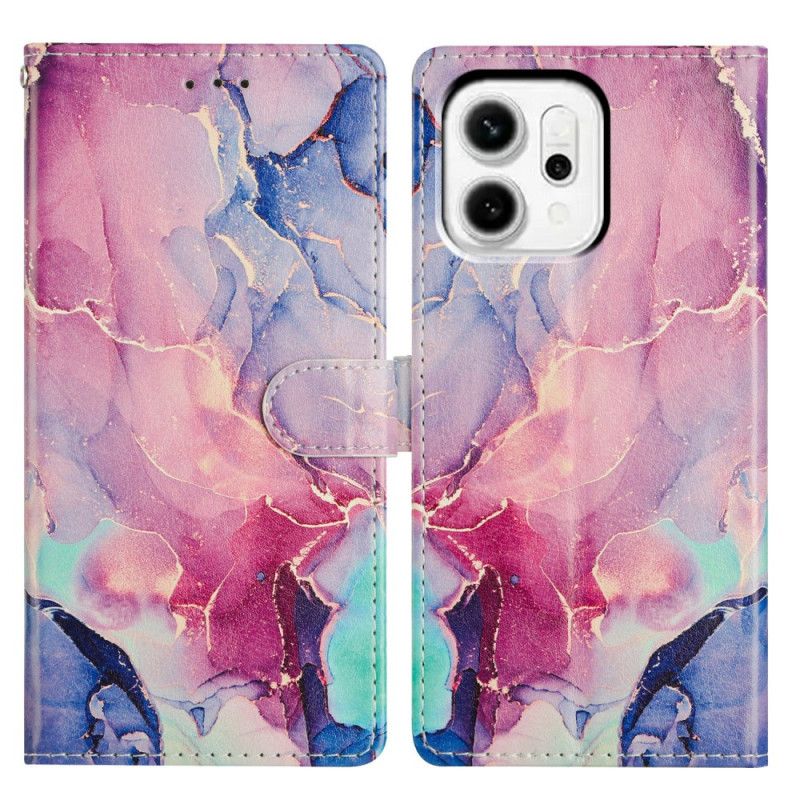 Folio-hoesje Oppo Reno 14 Pro 5g Aquarel Marmer