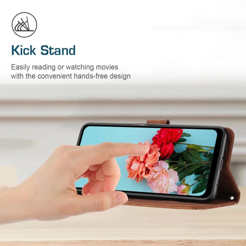 Folio-hoesje Oppo Reno 14 Pro 5g Telefoonhoesje Lijnontwerp