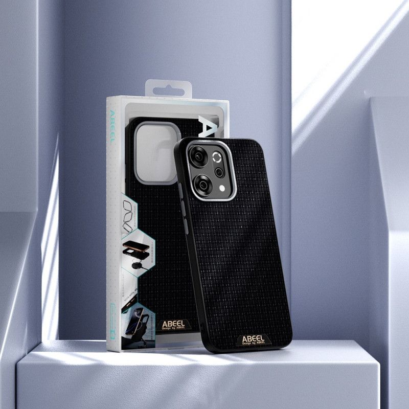 Hoesje Oppo Reno 14 Pro 5g Magsafe-compatibel Abeel Leer Bescherming Hoesje