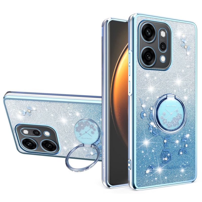 Hoesje Oppo Reno 14 Pro 5g Ringhouder Met Strass-steentjes