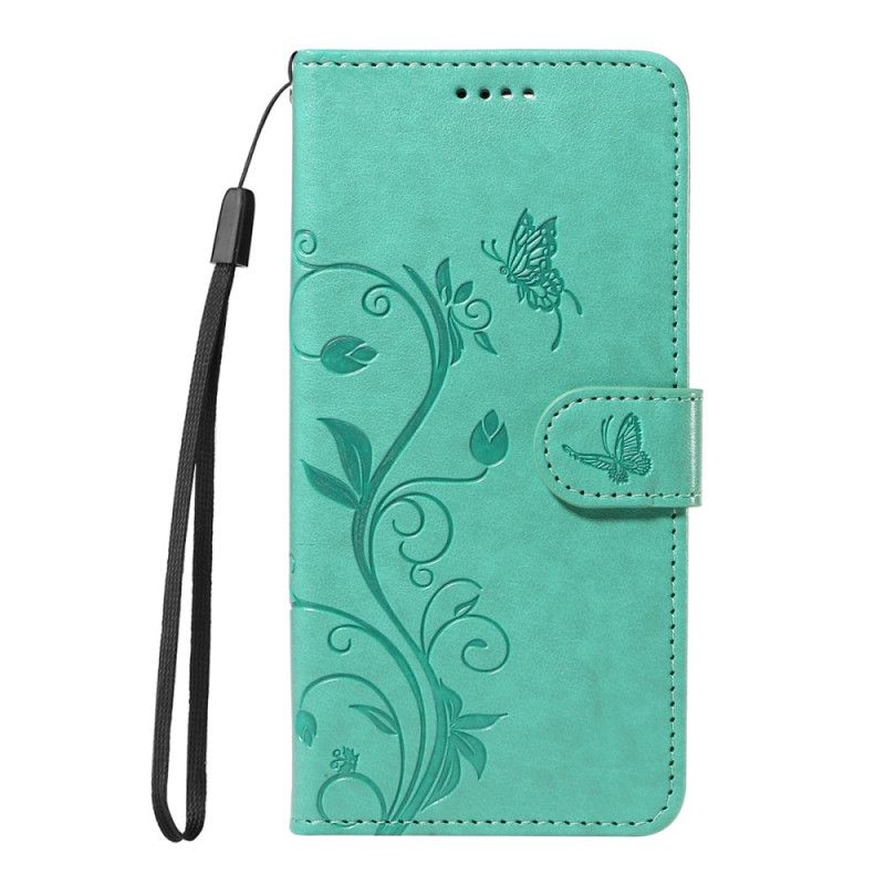 Leren Hoesje Oppo Reno 14 Pro 5g Klein Bloemen