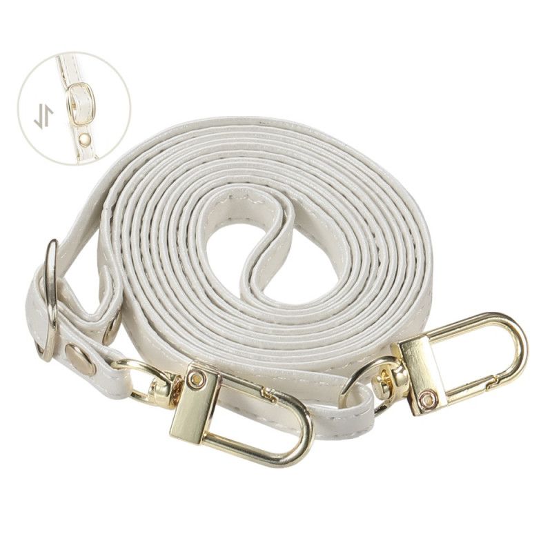 Leren Hoesje Voor Oppo Reno 14 Pro 5g Gewatteerd Met Bandje En Schouderband