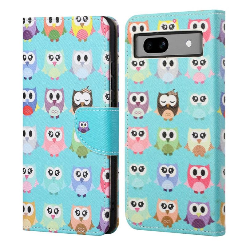 Folio-hoesje Google Pixel 8a Uilenstam