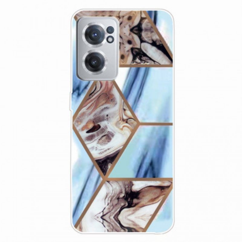 Telefoonhoesje voor OnePlus Nord CE 2 5G Marmer En Koffie