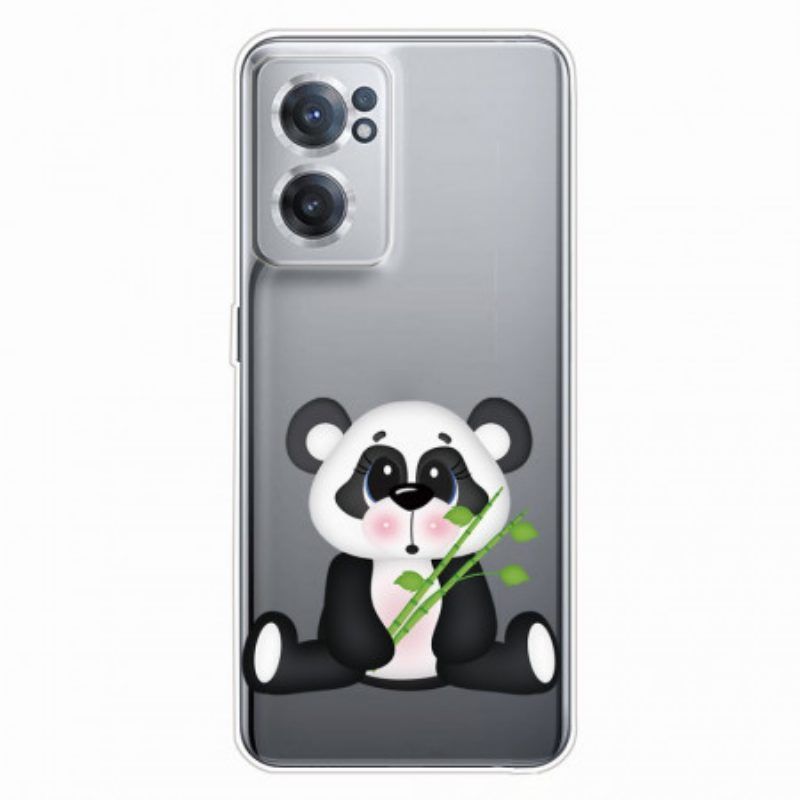Telefoonhoesje voor OnePlus Nord CE 2 5G Romantische Panda