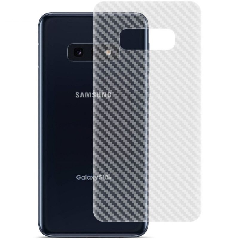 Achterbeschermfolie Samsung Galaxy S10e Carbon Imak Stijl