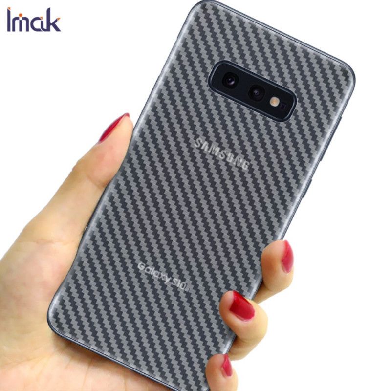 Achterbeschermfolie Samsung Galaxy S10e Carbon Imak Stijl