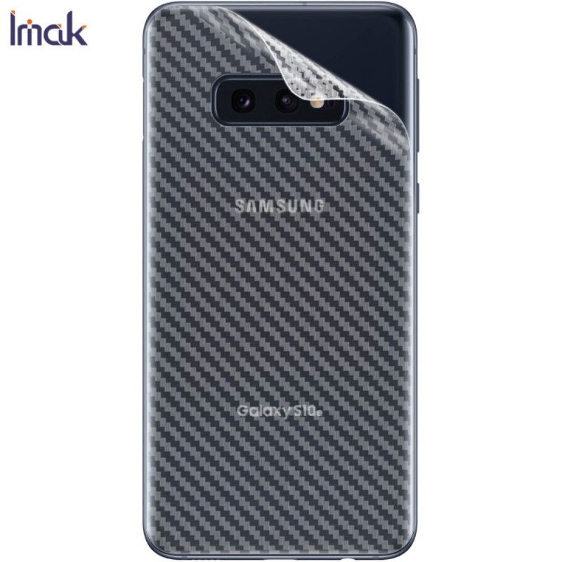 Achterbeschermfolie Samsung Galaxy S10e Carbon Imak Stijl
