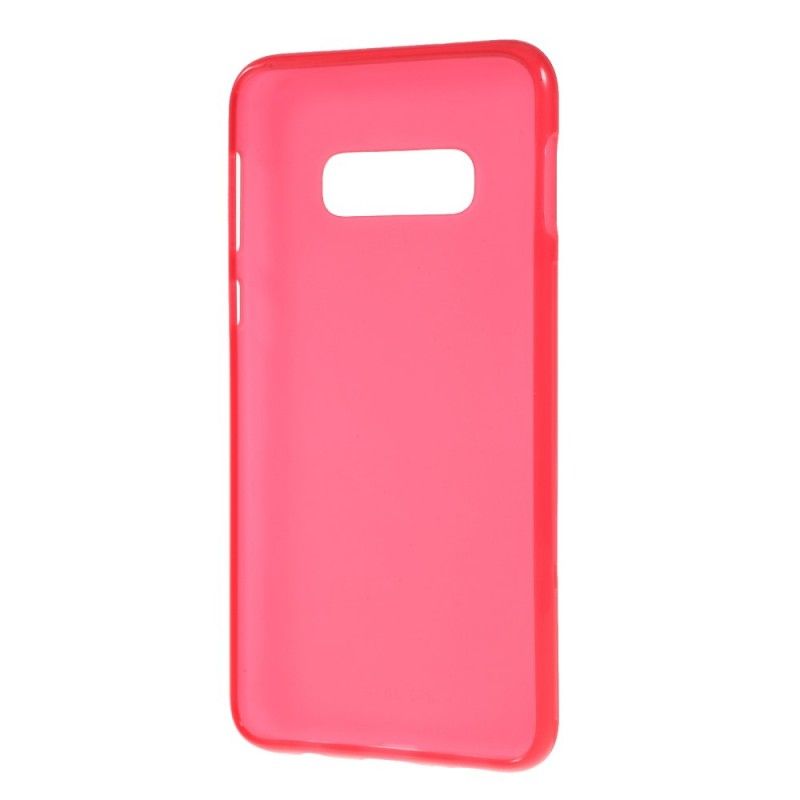 Cover Hoesje Samsung Galaxy S10e Telefoonhoesje Matte Siliconen