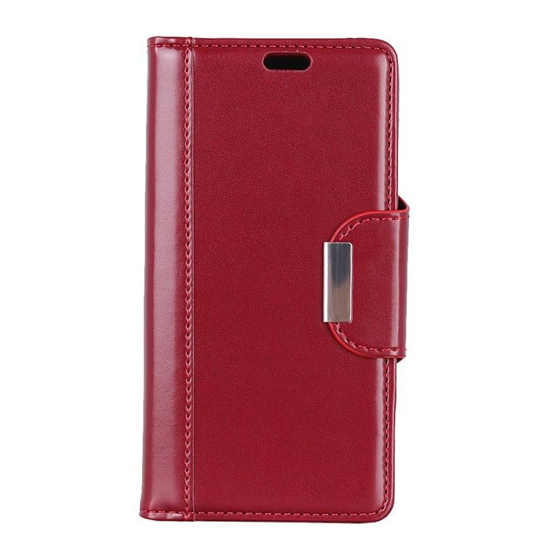 Flip Case Leren Samsung Galaxy S10e Sluiting Elegantie Van Imitatieleer