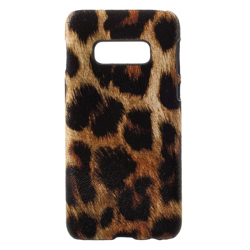 Hoesje Samsung Galaxy S10e Bruin Luipaard