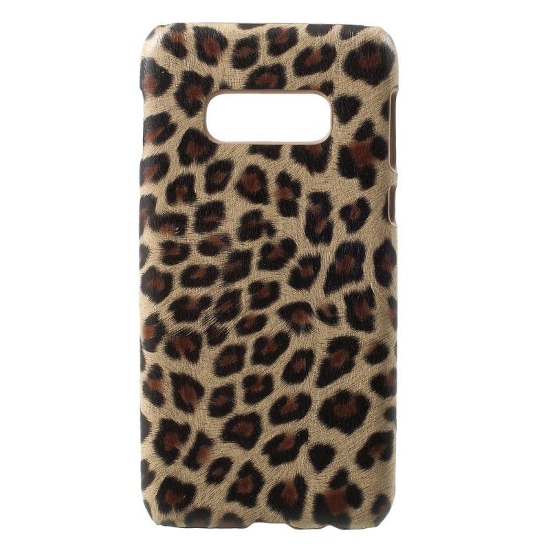 Hoesje Samsung Galaxy S10e Bruin Luipaard