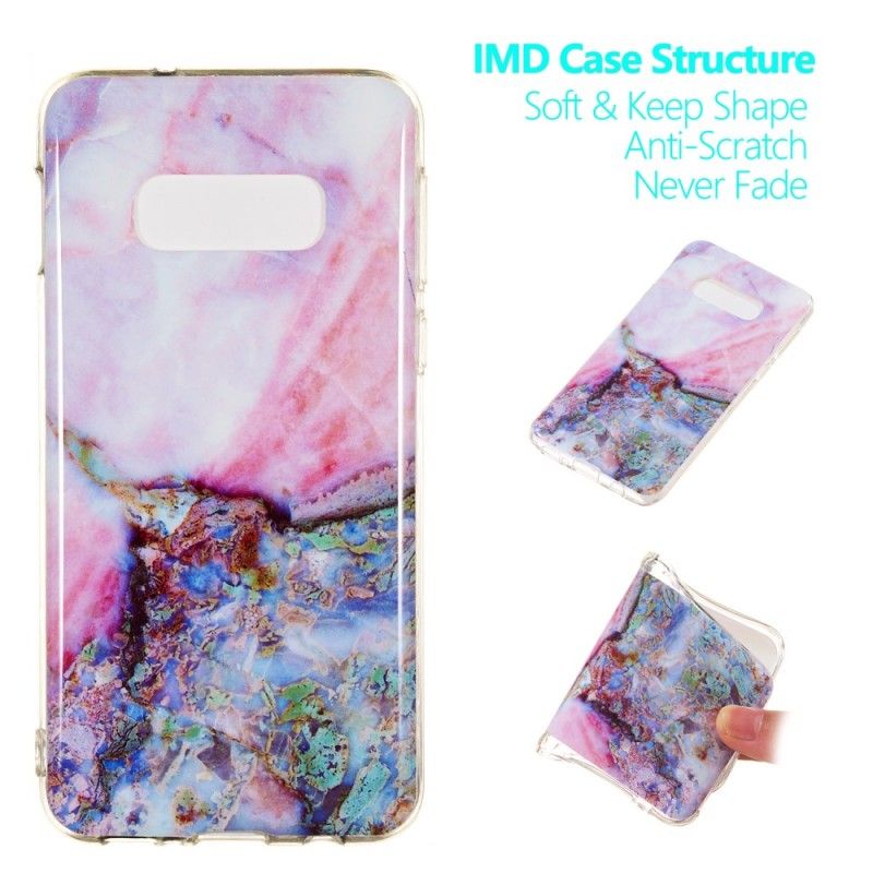 Hoesje Samsung Galaxy S10e Veelkleurig Marmer