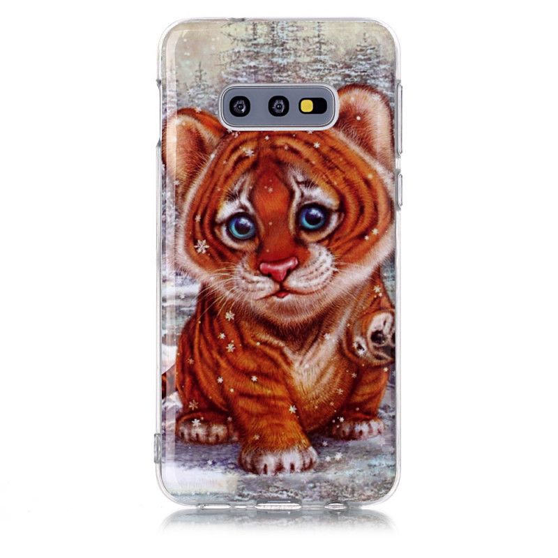 Hoesje voor Samsung Galaxy S10e Babytijger