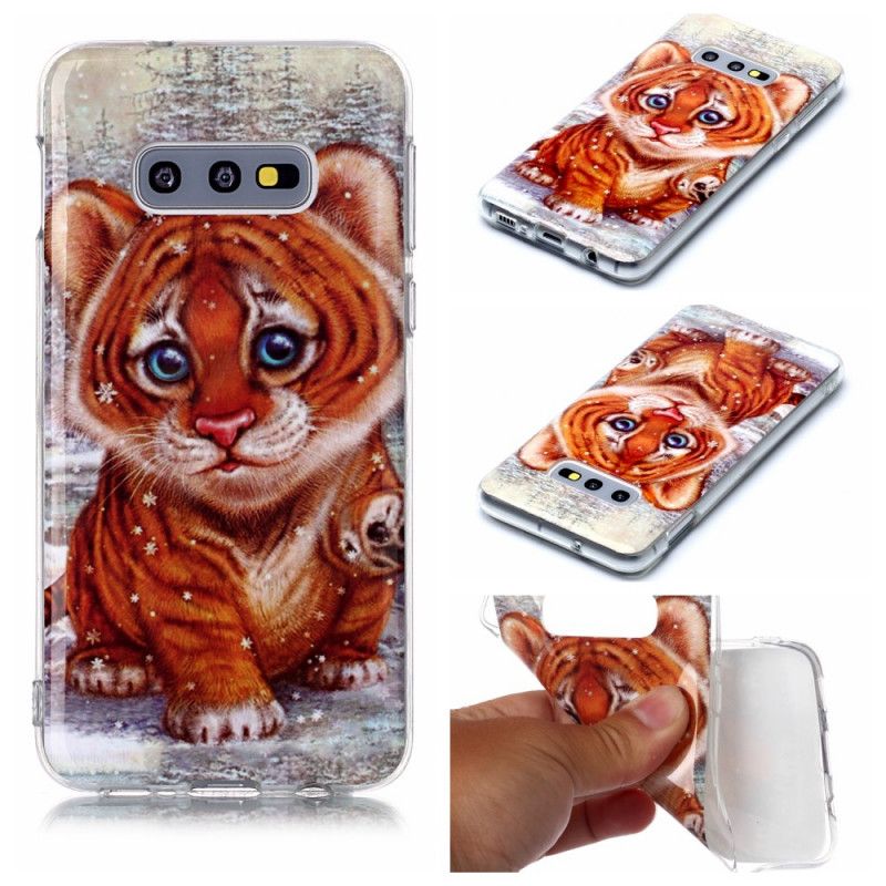 Hoesje voor Samsung Galaxy S10e Babytijger