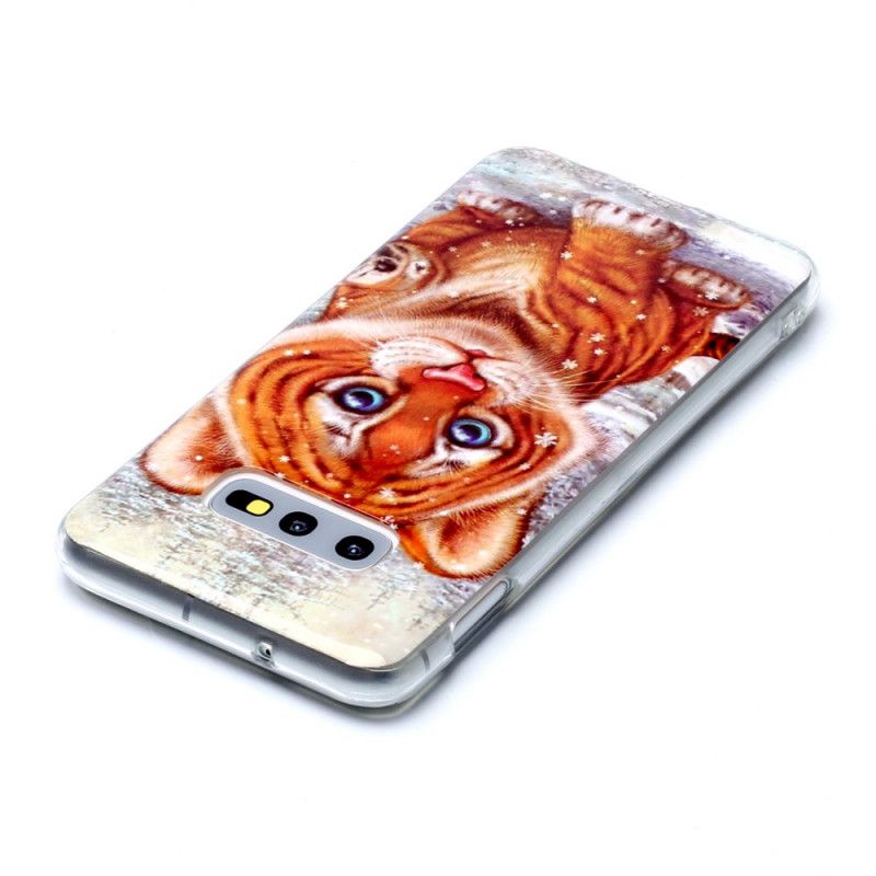 Hoesje voor Samsung Galaxy S10e Babytijger