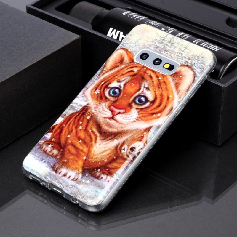 Hoesje voor Samsung Galaxy S10e Babytijger