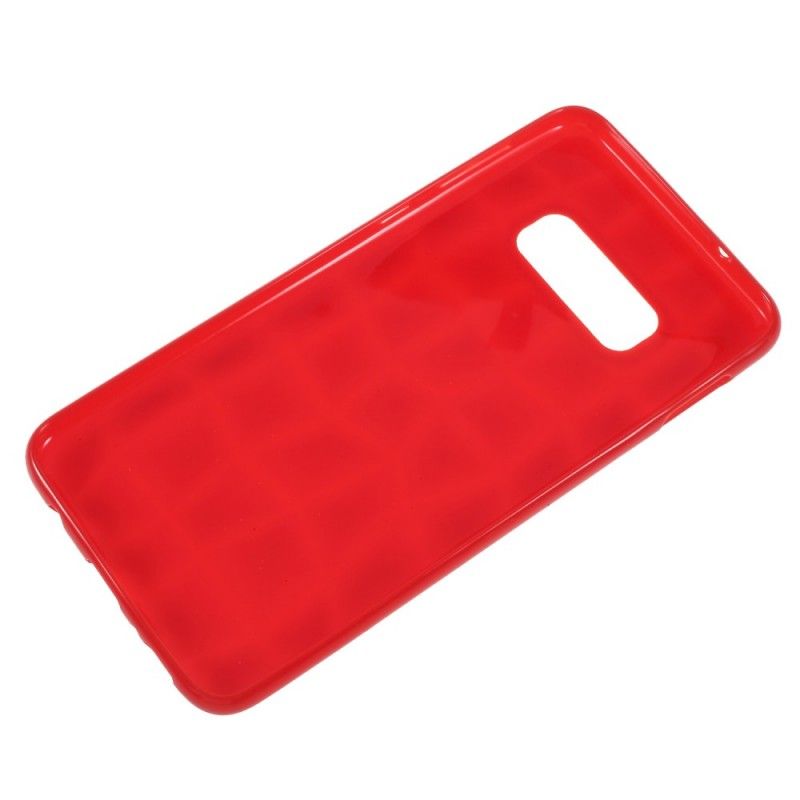 Hoesje voor Samsung Galaxy S10e Diamanttextuur