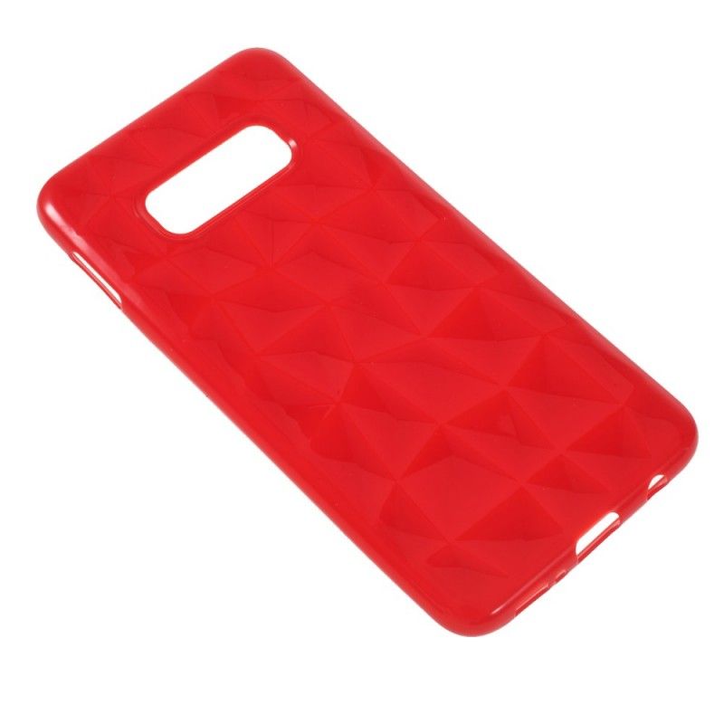 Hoesje voor Samsung Galaxy S10e Diamanttextuur