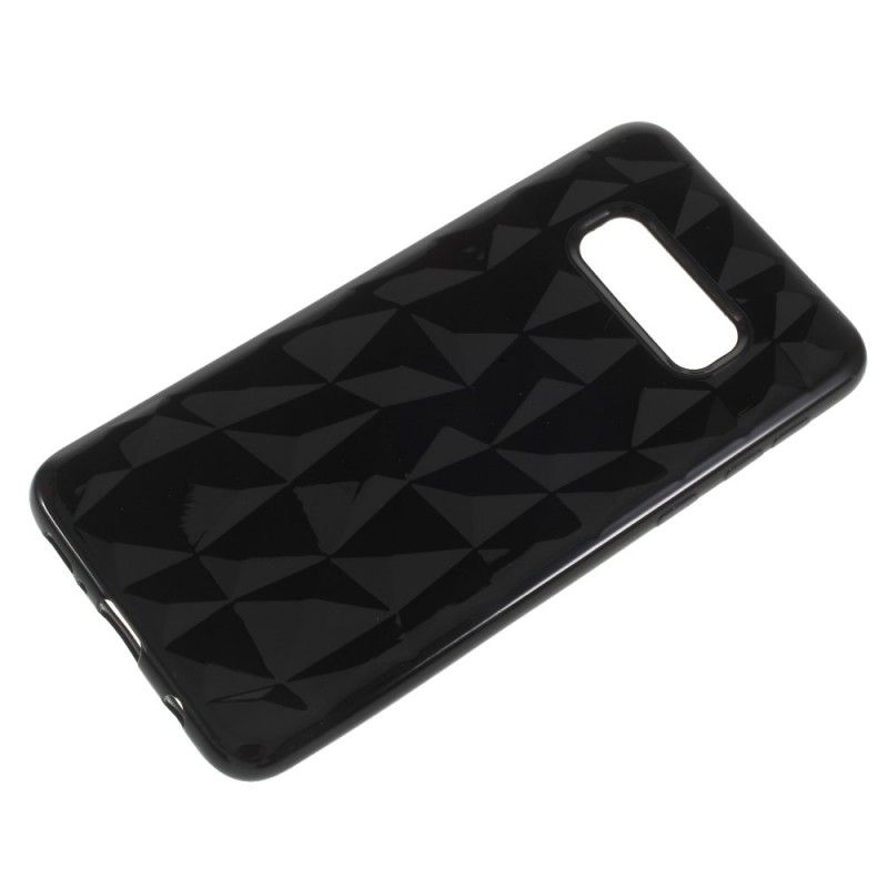 Hoesje voor Samsung Galaxy S10e Diamanttextuur