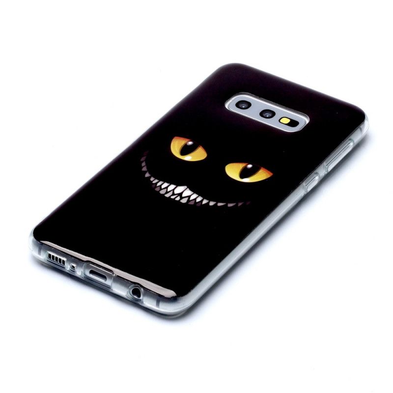 Hoesje voor Samsung Galaxy S10e Duivel Cat