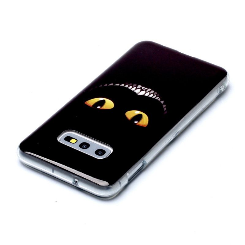 Hoesje voor Samsung Galaxy S10e Duivel Cat