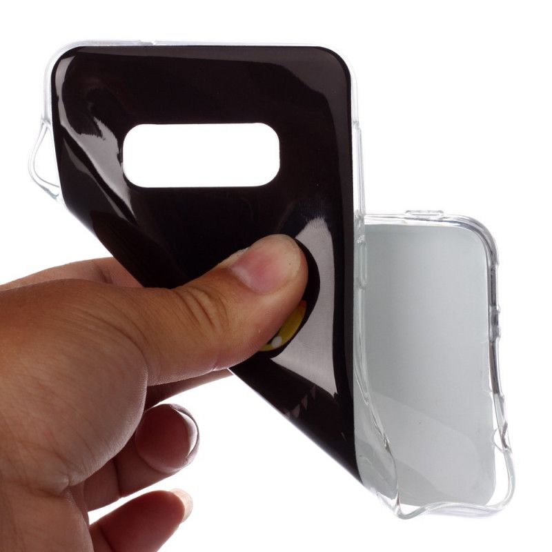 Hoesje voor Samsung Galaxy S10e Duivel Cat