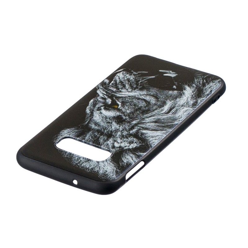 Hoesje voor Samsung Galaxy S10e Woeste Leeuw