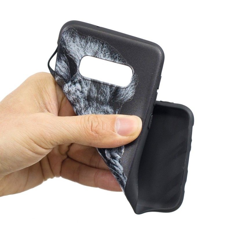 Hoesje voor Samsung Galaxy S10e Woeste Leeuw