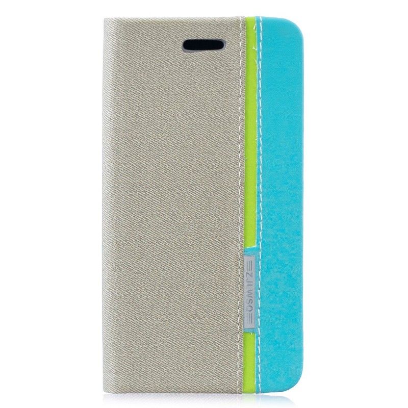 Leren Hoesje Samsung Galaxy S10e Zwart Verticale Lijn