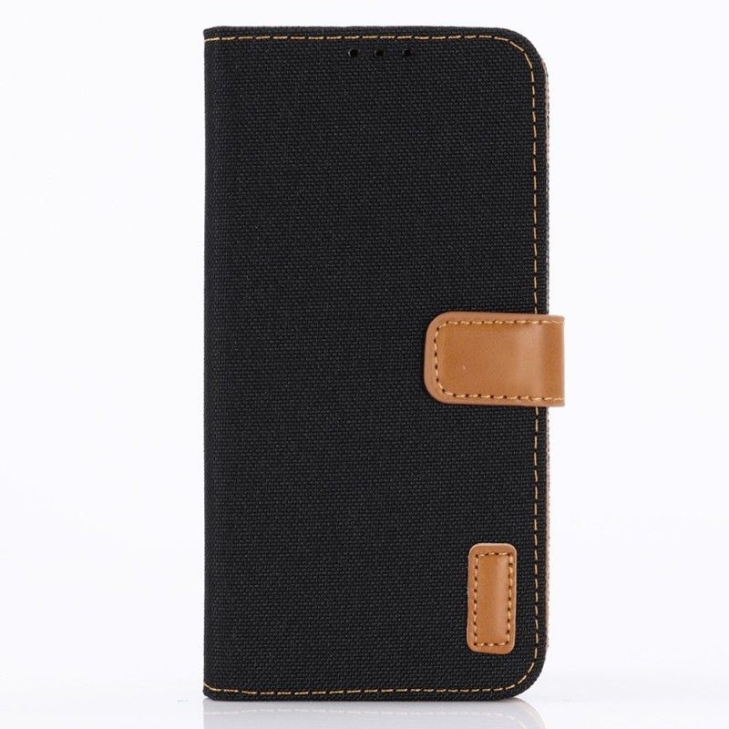 Leren Hoesje voor Samsung Galaxy S10e Spijkerbroek