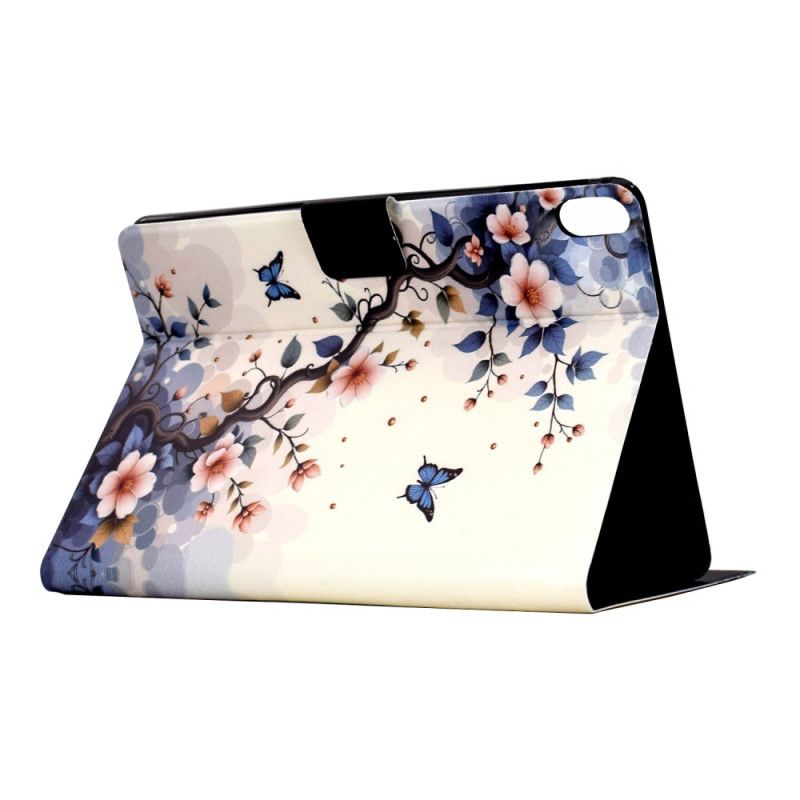Bescherming Hoesje Samsung Galaxy Tab S11 Bloemen En Vlinders