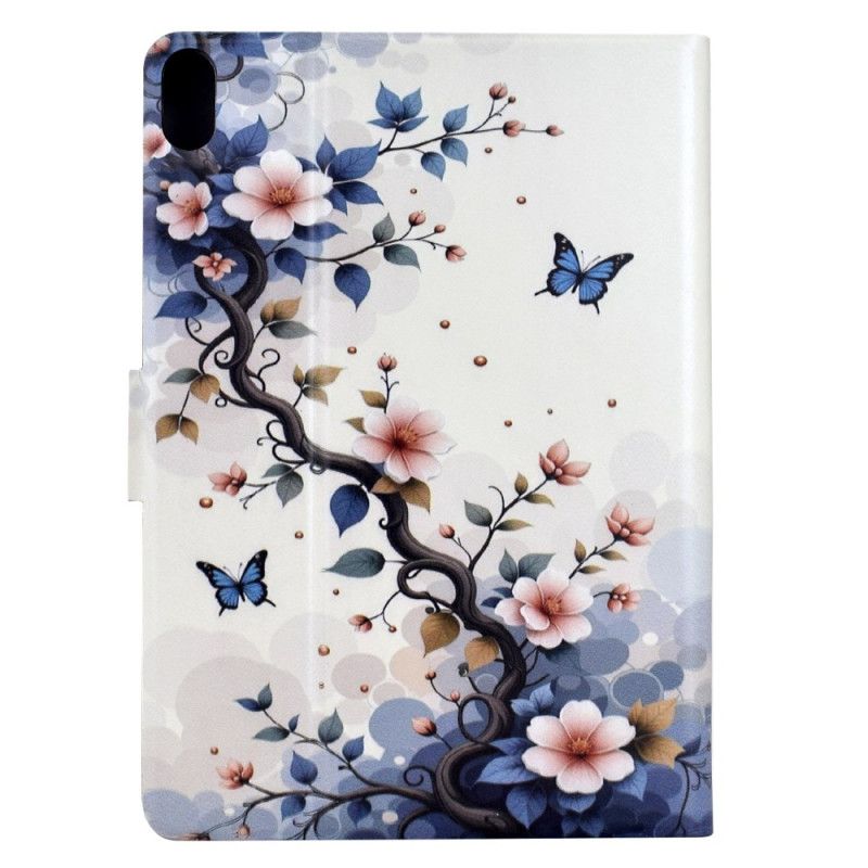 Bescherming Hoesje Samsung Galaxy Tab S11 Bloemen En Vlinders