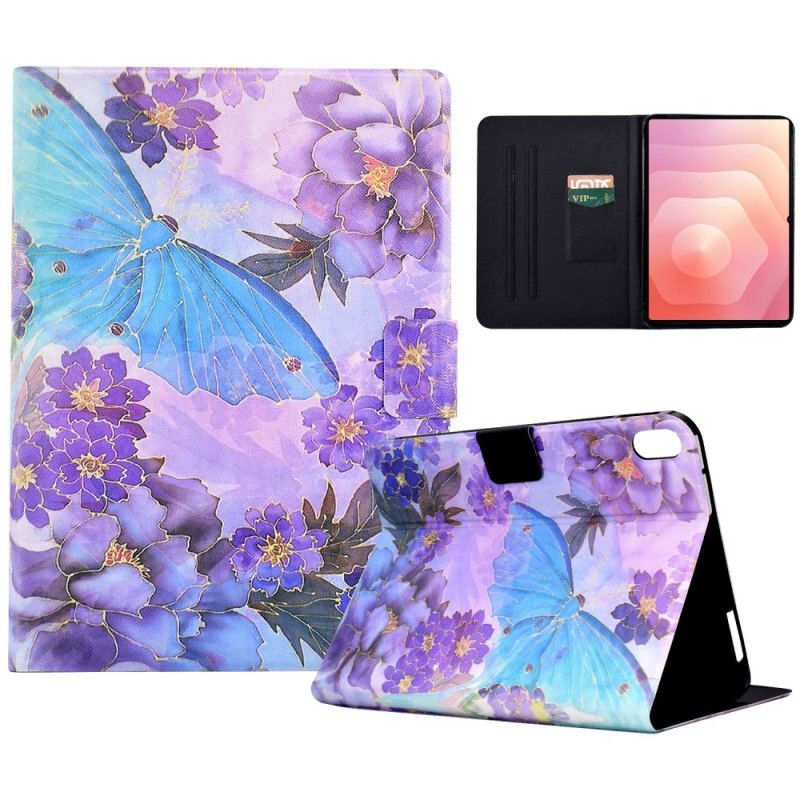 Bescherming Hoesje Samsung Galaxy Tab S11 Pioenrozen En Vlinders