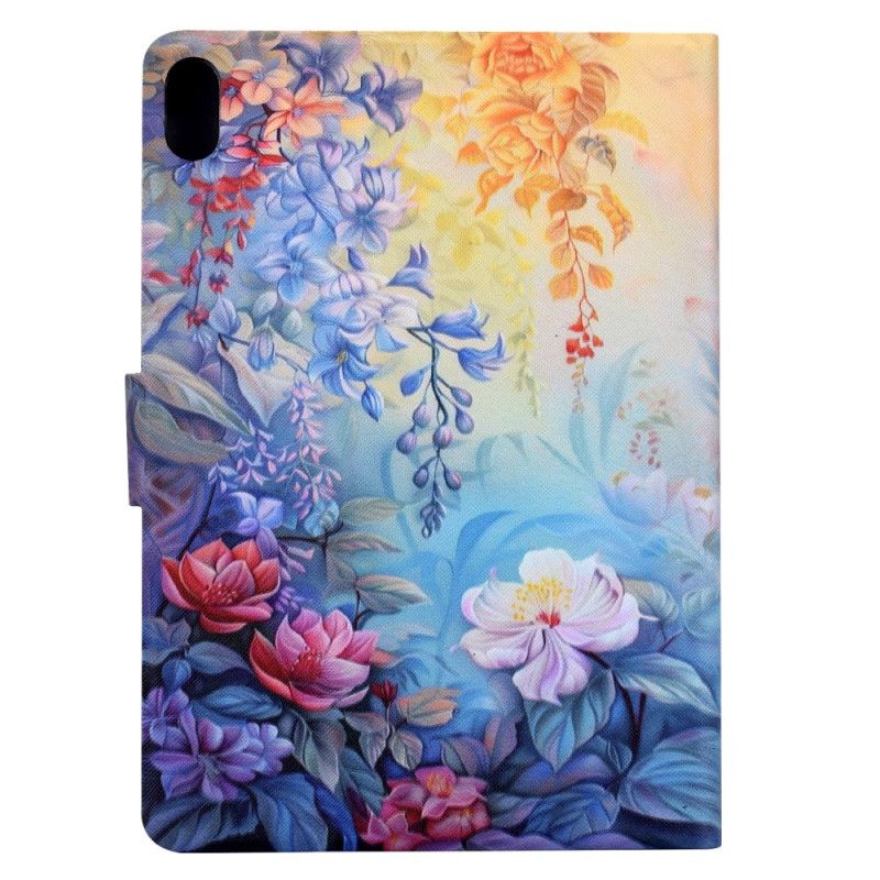 Folio-hoesje Samsung Galaxy Tab S11 Telefoonhoesje Bloemenschilderij
