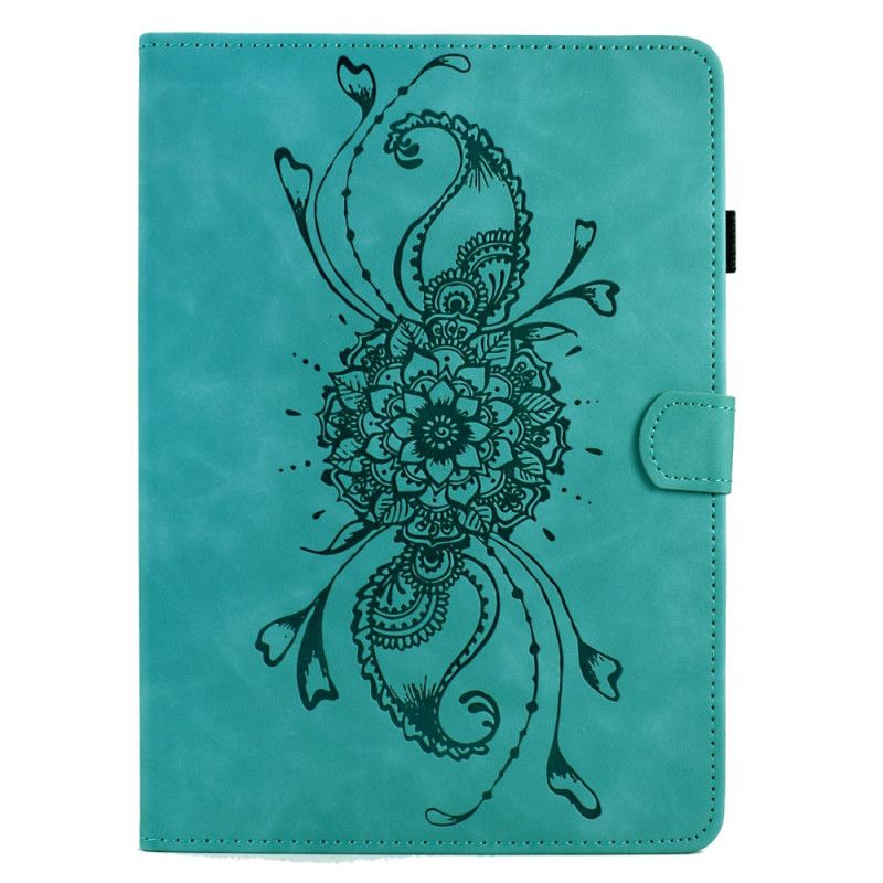 Folio-hoesje Samsung Galaxy Tab S11 Telefoonhoesje Mandala Met Suède-effect