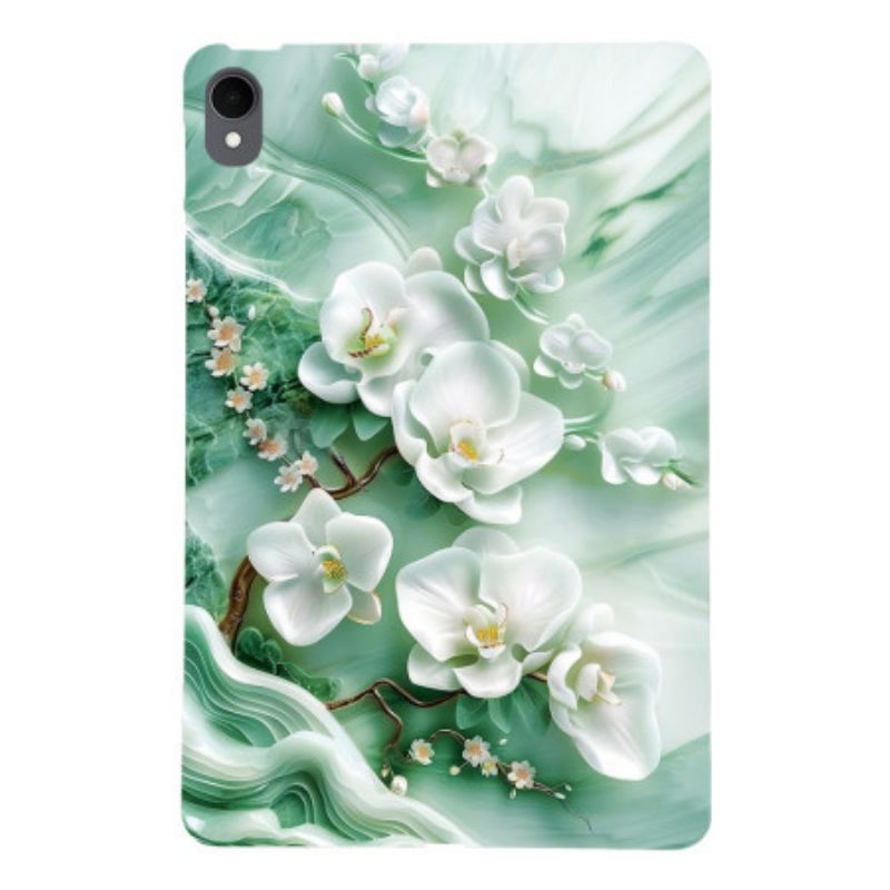 Hoesje Samsung Galaxy Tab S11 Jadebloemen