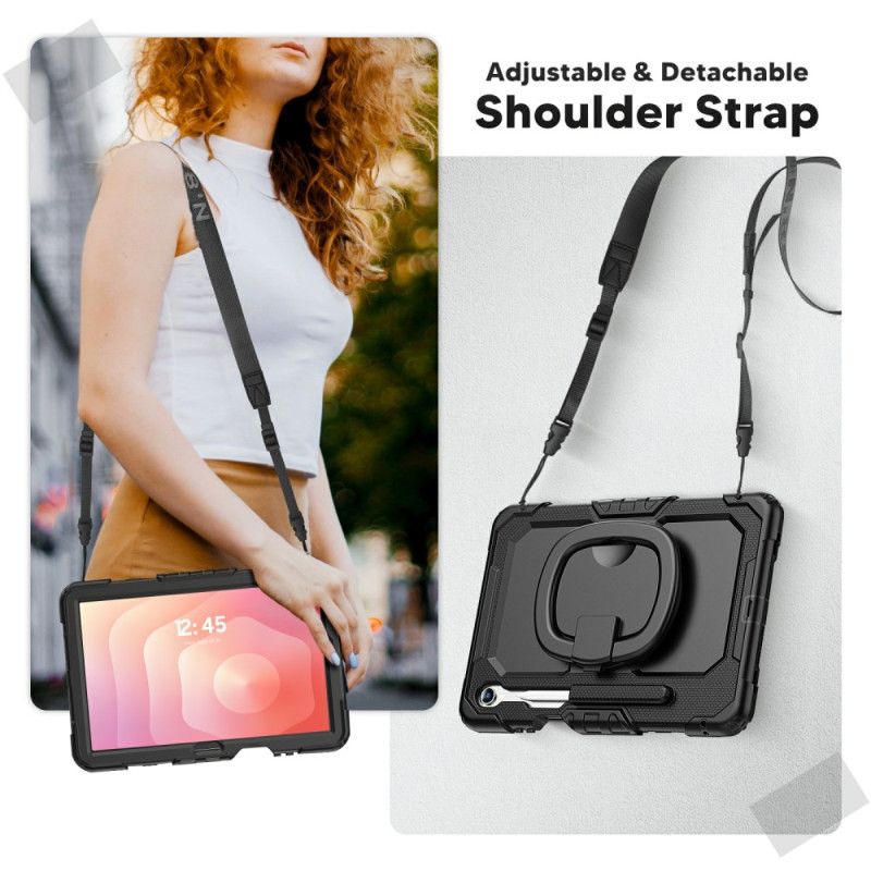 Hoesje Samsung Galaxy Tab S11 Robuust Met Schouderriem