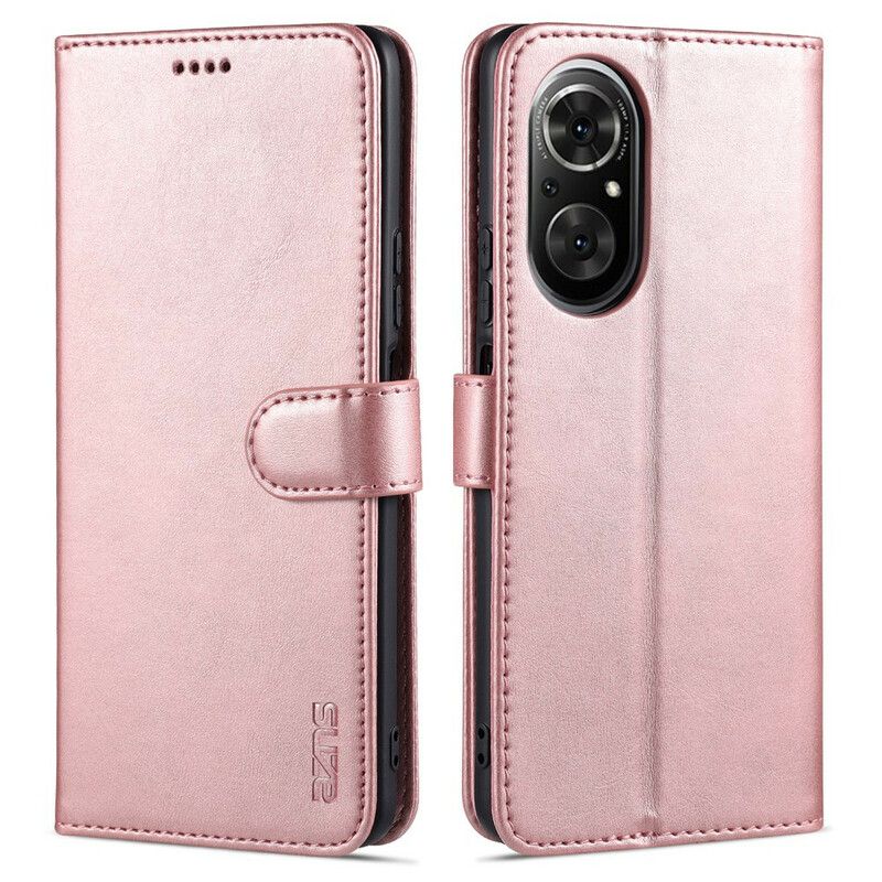 Leren Hoesje Honor 50 Se Azns Leereffect Bescherming Hoesje