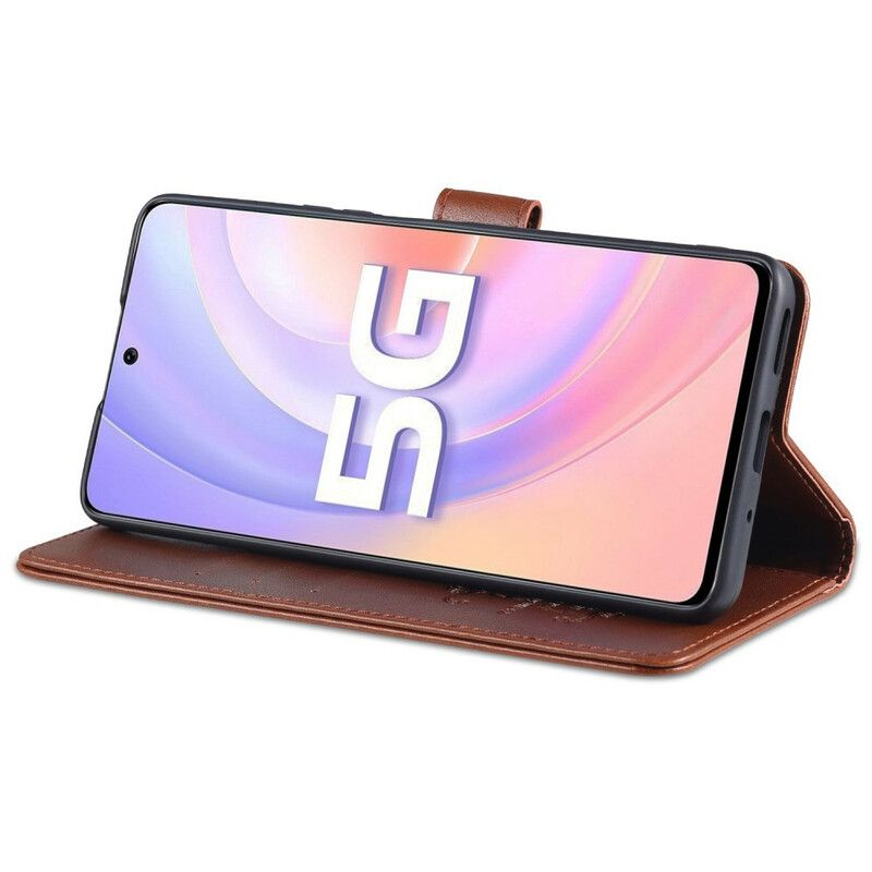 Leren Hoesje Voor Honor 50 Se Azns Kunstleer