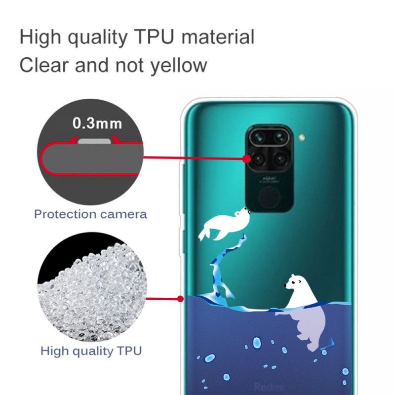 Case Hoesje Xiaomi Redmi Note 9 Telefoonhoesje Zeespelen