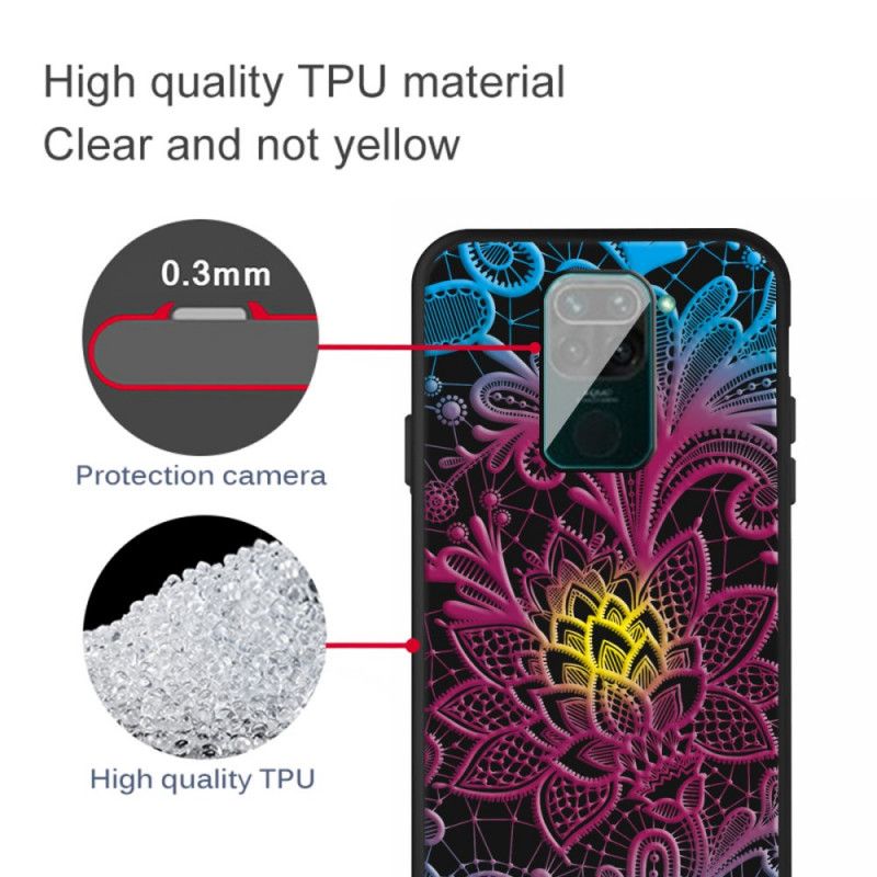 Cover Hoesje Xiaomi Redmi Note 9 Telefoonhoesje Aziatische Lotus