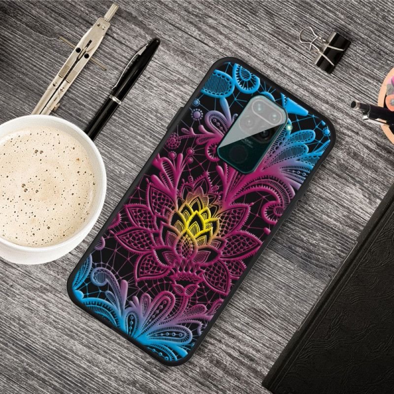 Cover Hoesje Xiaomi Redmi Note 9 Telefoonhoesje Aziatische Lotus