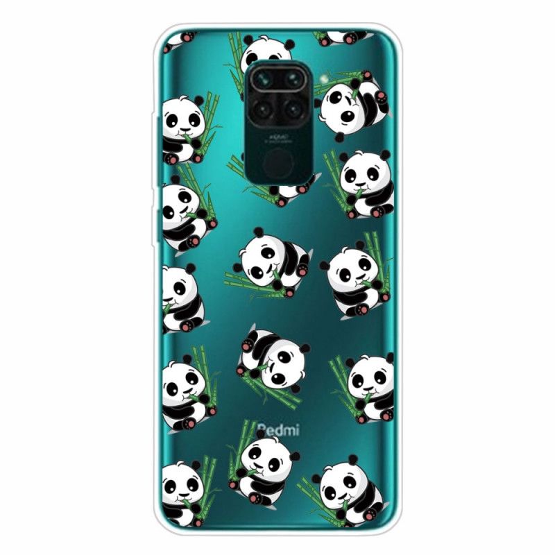 Hoesje voor Xiaomi Redmi Note 9 Kleine Panda'S